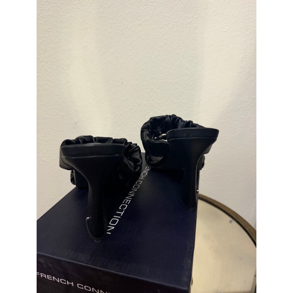 New French connection crystal sandal heel black size 6 - Picture 5 of 7